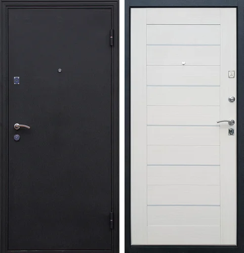 Дверь металлическая входная серая №32