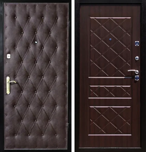 Дверь входная дермантин №9