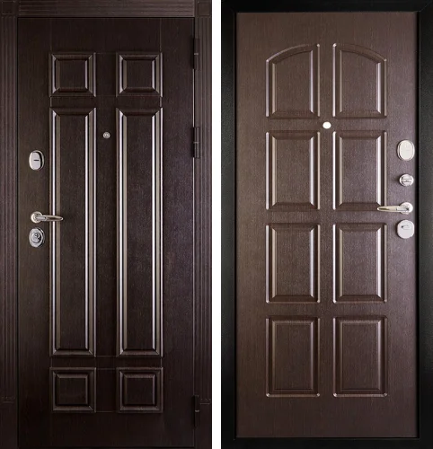 Дверь входная металлическая утепленная с терморазрывом №75