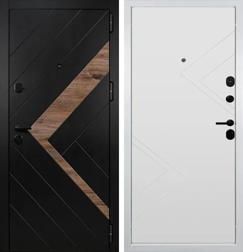 Железная входная дверь с шумоизоляцией №14