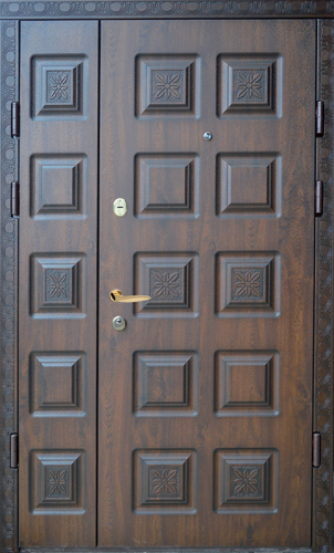 Дверь глухая из массива сосны №50