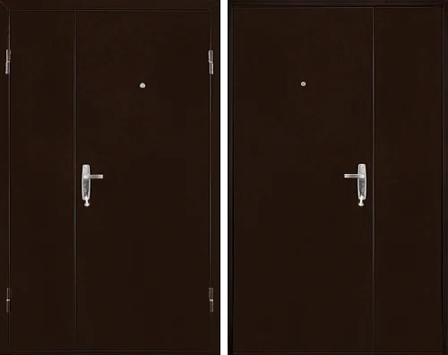 Тамбурная металлическая дверь в общий коридор №3