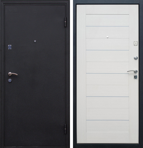 Дверь металлическая входная серая №32