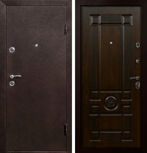 Дверь входная на дачу теплая №18