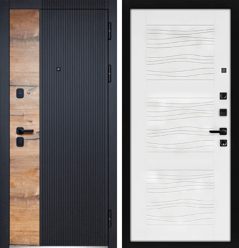 Дверь входная уличная утепленная №70
