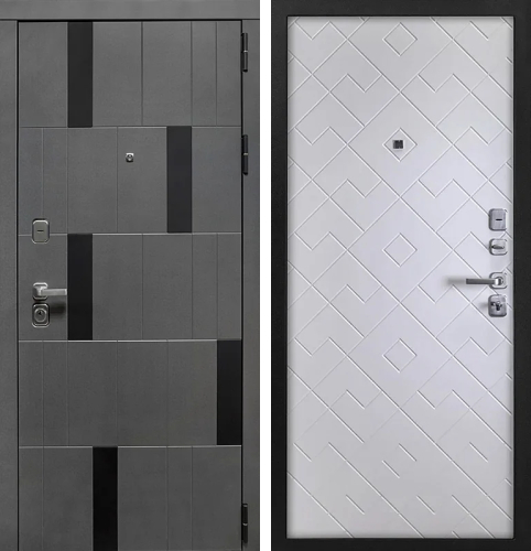Металлическая входная дверь с утеплителем №10