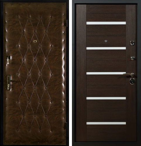 Виниловая дверь входная №4