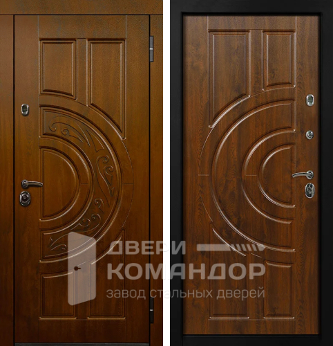 Уличная дверь с терморазрывом для частного дома №26