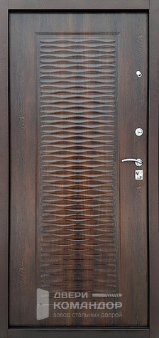 Нестандартная дверь входная металлическая недорого №46 - внутренняя сторона