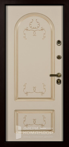 Арочная металлическая дверь №7 - внутренняя сторона