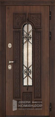 Входная дверь со стеклом №2 - наружная сторона