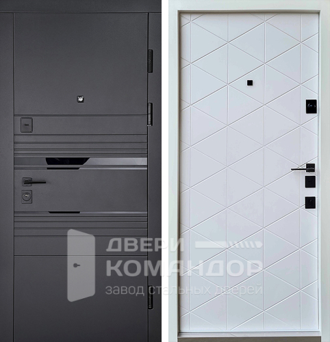 Дверь металлическая квартирная №122