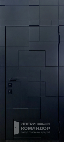 Входная дверь с фрамугой №1 - наружная сторона