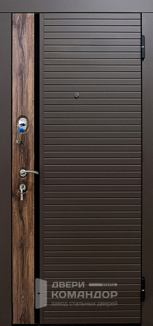 Дверь входная теплая для частного дома №63 размером 860x2050 мм - наружная сторона