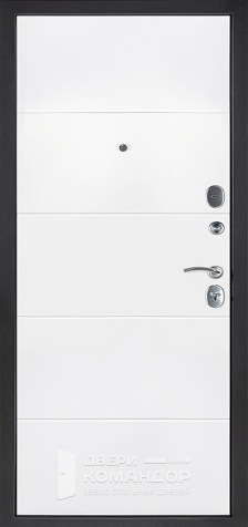 Входная дверь в квартиру рисунком №29 - внутренняя сторона