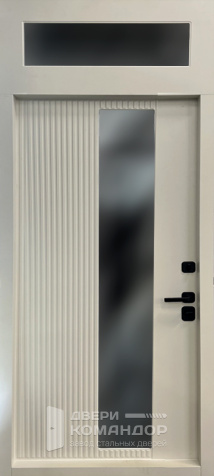 Остекленная дверь с фрамугой №12 - внутренняя сторона