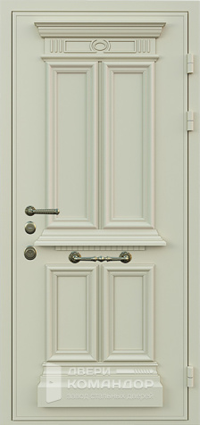 Входная дверь в дом в английском стиле №79 размером 860x2050 мм - наружная сторона