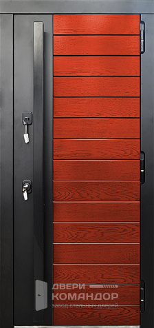 Дверь с терморазрывом в частный дом №66 размером 860x2050 мм - наружная сторона