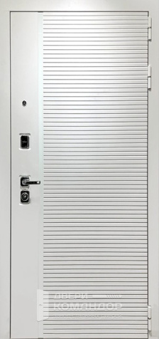 Дверь с терморазрывом белая снаружи №116 - наружная сторона