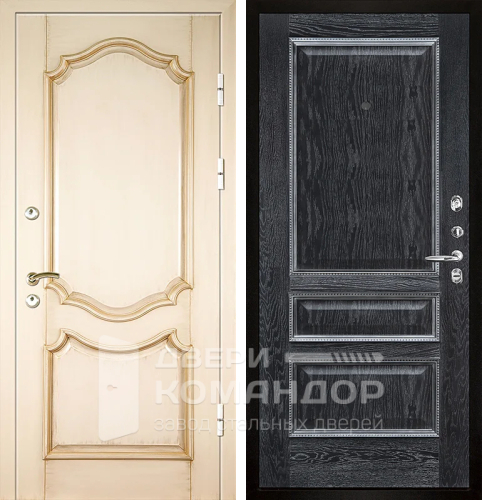 Дверь входная металлическая дуб №5