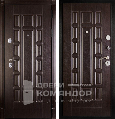 Дверь входная звукоизоляционная металлическая №74