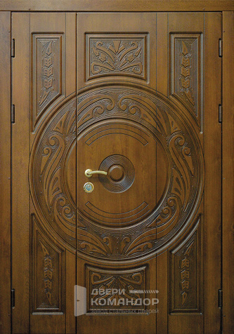 Уличная широкая дверь №33 - наружная сторона