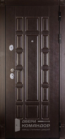 Дверь входная звукоизоляционная металлическая №74 размером 860x2050 мм - наружная сторона