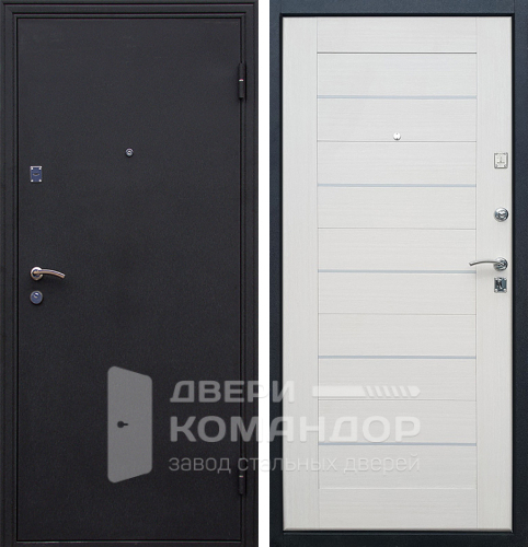 Дверь металлическая входная серая №32