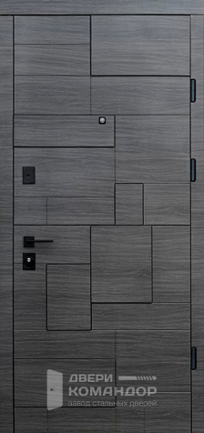 Входная дверь седой дуб №130 - наружная сторона