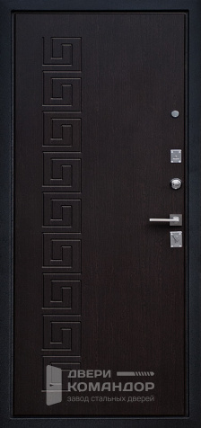 Дверь входная металлическая графит №15 - внутренняя сторона
