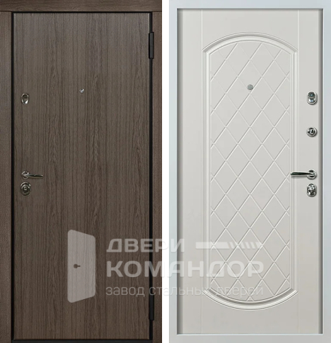 Стальная дверь с отделкой ламинат №2