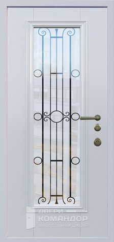 Дверь с терморазрывом и окном №23 - внутренняя сторона