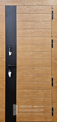 Железная дверь с терморазрывом для частного дома №68 размером 860x2050 мм - наружная сторона