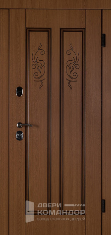 Дверь металлическая входная уличная недорого №57 - наружная сторона