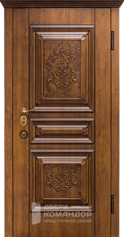 Входная дверь из массива дерева №12 - наружная сторона