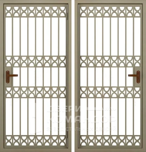 Дверь решетчатая усиленная №12