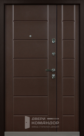 Полуторная входная дверь №14 - внутренняя сторона