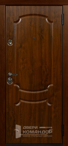 Толстая дверь входная №32 размером 860x2050 мм - наружная сторона