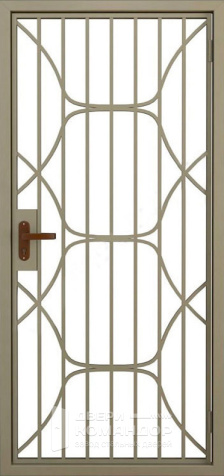 Решетчатая железная дверь №10 - наружная сторона
