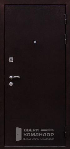 Дверь металлическая однопольная №30 размером 860x2050 мм - наружная сторона