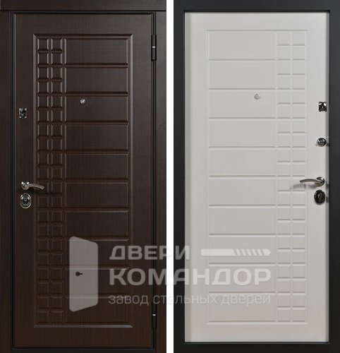 Дверь входная металлическая с терморазрывом морозостойкая №22