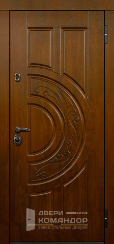 Дверь входная уличная утепленная в частный дом №6 размером 860x2050 мм - наружная сторона