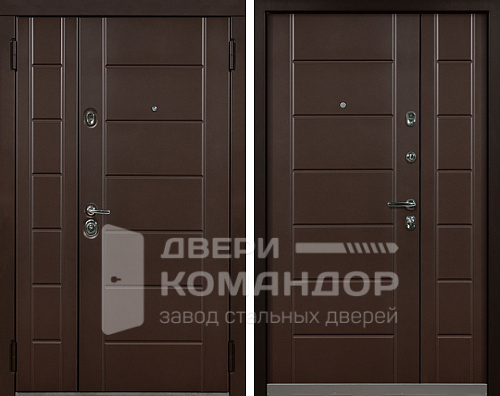 Полуторная входная дверь №14