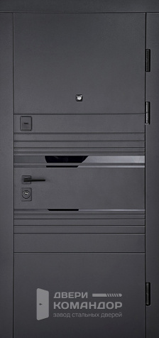 Дверь металлическая квартирная №122 - наружная сторона