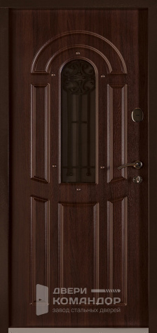 Дверь в дом со стеклопакетом №1 - внутренняя сторона