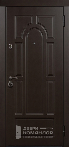 Термостойкая дверь входная металлическая уличная №28 размером 860x2050 мм - наружная сторона