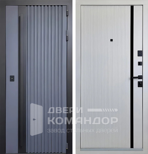 Входная дверь для частного дома в современном стиле №14