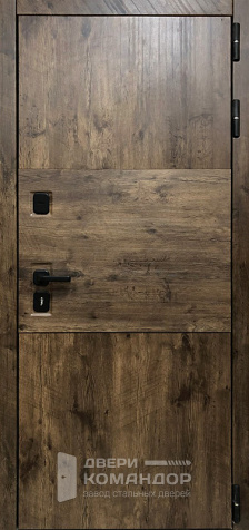 Входная металлическая дверь под дерево №92 - наружная сторона