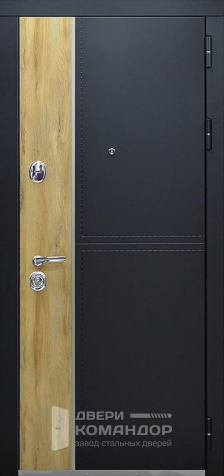 Современная входная дверь в дом №36 - наружная сторона