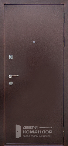 Входная дверь на дачу металлическая дешево №21 - наружная сторона